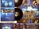 KISS 2LP HOUSTON KILLERS USA 1983 LIMITED BLACK VINYL INCLUDING POSTER & BOOKLET