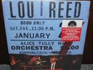 Lou Reed Live At Alice Tully Hall 1973 2-LP Burgundy Vinyl Record Store Day RSD