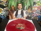 THE WIZARD OF OZ Soundtrack VG++ RUBY RED VINYL IN SHRINK