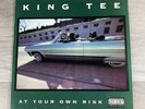 King Tee At Your Own Risk Vinyl LP 1990 Rap Hip Hop Album