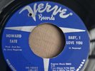 Northern soul Howard Tate baby i love you VG++ condition