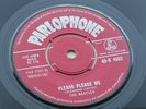 THE BEATLES 1963 UK 45  PLEASE PLEASE ME   RED PARLOPHONE 45-R 4983