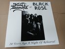king diamond   -black rose -   LP' --pic.disc