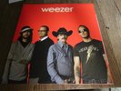 WEEZER - SELF TITLED - + GATEFOLD - 2008 RED VINYL - VERY GOOD++