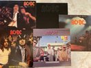 AC/DC Five Album Vinyl Record Set: Back in Black, Dirty Deeds, and More...