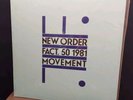 New Order Fact. 50 1981 Movement Factory 50 Post Joy Division 1st Vinyl 2009