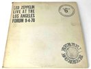 Led Zeppelin Live At The Los Angeles Forum 9-4-70 Vinyl