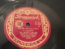 Rare SOL HOOPII 55083 on UK Brunswick Hawaiian Steel Guitar 78 RPM Record Hawaii