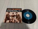 The Beatles - FOUR BY THE BEATLES EP 1964. INCLUDES RECORD. Cardboard Sleeve.
