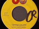 MOTOWN    LITTLE STEVIE WONDER   Contract On Love   TAMLA 54074