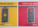 RARE Depeche Mode Red and Amber Remix Vinyl Records