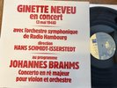 GINETTE NEVEU - SCHMIDT-ISSERSTEDT / BRAHMS violin concerto op.77 / STIL