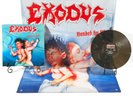 EXODUS Bonded By Blood LP 40th Anniversary Edition Onyx Vinyl + Poster Flag