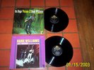 HANK WILLIAMS ( 2 ) LP lot; ON STAGE vol. two / LOST HIGHWAY & OTHER BALLADS NM-
