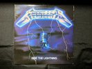 Metallica ride the lightning 1984 original vinyl with militia insert