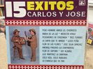 CARLOS Y JOSE 15 EXITOS DLV LP VINYL RECORD VG++