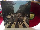 THE BEATLES   ABBEY ROAD ** 1969 Japan APPLE LP RED VINYL w/ INSERT.