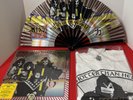 KISS  HOTTER THAN HELL  50th ANN.  PICTURE DISC BUNDLE RARE OOP ORIENTAL  FAN