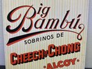 Cheech & Chong - Big Bambu Vinyl LP - 1972 - w/ Rolling Paper  - ODE SP-77014