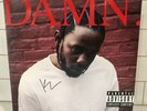 DAMN. Kendrick Lamar Autographed Vinyl Sleeve (No record) Authentic Receipt Incl