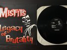 Original Misfits Legacy Of Brutality First Press 1985 Samhain Danzig Plan 9 Rare