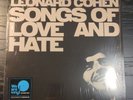Leonard Cohen- Songs Of Love & Hate, Import 180g Vinyl LP Columbia 888751955110