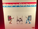 CREAM Heavy Cream 1973 UK double vinyl LP + INNERS best of Strange Brew Badge