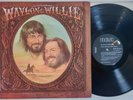 Waylon Jennings & Willie Nelson Waylon & Willie LP Embossed cover