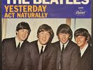THE BEATLES - Act Naturally / Yesterday Picture Sleeve Only  VG+ Capitol 1965 PS