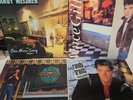 4 Vintage Country Vinyl Waylen Jennings Randy Travis Vince Gill Randy Meisner
