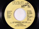 70s Soul 45 - Keni Burke - Let Somebody Love You - RCA - VG++ promo