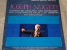 SZIGETI VIOLIN SONATAS BY DEBUSSY IVES HONNEGER & 4 PIECES BY WEBERN MERCURY LP