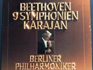 Beethoven - 9 Symphonies, KARAJAN, BPO, 8 LP, DGG, STEREO