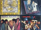 HANOI ROCKS First Four Albums Complete Set Of 1989 Colored Vinyl LPs