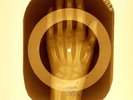 USSR X-RAY HAND ROENTGEN BONES RECORD ORIGINAL OLD RIBS 5