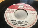 Prince Buster Dont Make Me Cry / Wash Wash  Jamaica  Vinyl 7