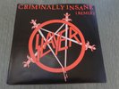 Slayer CRIMINALLY INSANE (REMIX)  1987 UK 7
