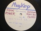 Raw Power *Screams From The Gutter* lp UK test press Toxic Shock 85 Hardcore KBD