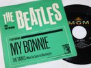 Stock copy the Beatles MY BONNIE MGM sleeve & 45 Vee-Jay