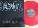 AC/DC Back in Black LP **NEW/UNSEALED**RED VINYL**180g**