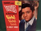 Elvis Presley LPM-2621 Girls Girls Girls LP I 1S/1S Original W/ Calendar 1962 NM