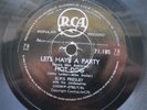 3 TRACK ELVIS PRESLEY 78 RPM PARTY / HOT DOG / HOW DO YOU THINK.. SA RCA 71.185