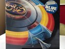 ELO Out Of The Blue 1977 Double LP Blue Vinyl + Posters  EX/VG+