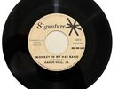 Rockabilly 45 RPM Aarch Hall Jr. on Signature: Monkey In My Hat Band/Konga Joe V