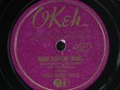 LITTLE BUDDY DOYLE: hard scufflin' blues / renewed love blues OKEH Single 78 RPM