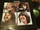 THE BEATLES Let It Be  UK ORIGINAL  Apple PCS 7096  2U/2U  ( BOX SET ) Red Apple