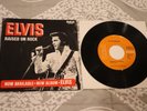 ELVIS PRESLEY RAISED ON ROCK - FOR OL' TIMES SAKE SINGLE 45 ERROR BLANK SIDE NM