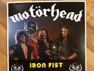 MOTORHEAD Iron Fist Red Vinyl 45 7