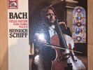 Bach Cello-Suiten Cello Suites Nos 1-6  2LP Heinrich Schiff Cello EX EMI Boxed