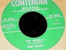 Bert Convy 45 CONTENDER 511 The Gorilla b/w Monsters Hop